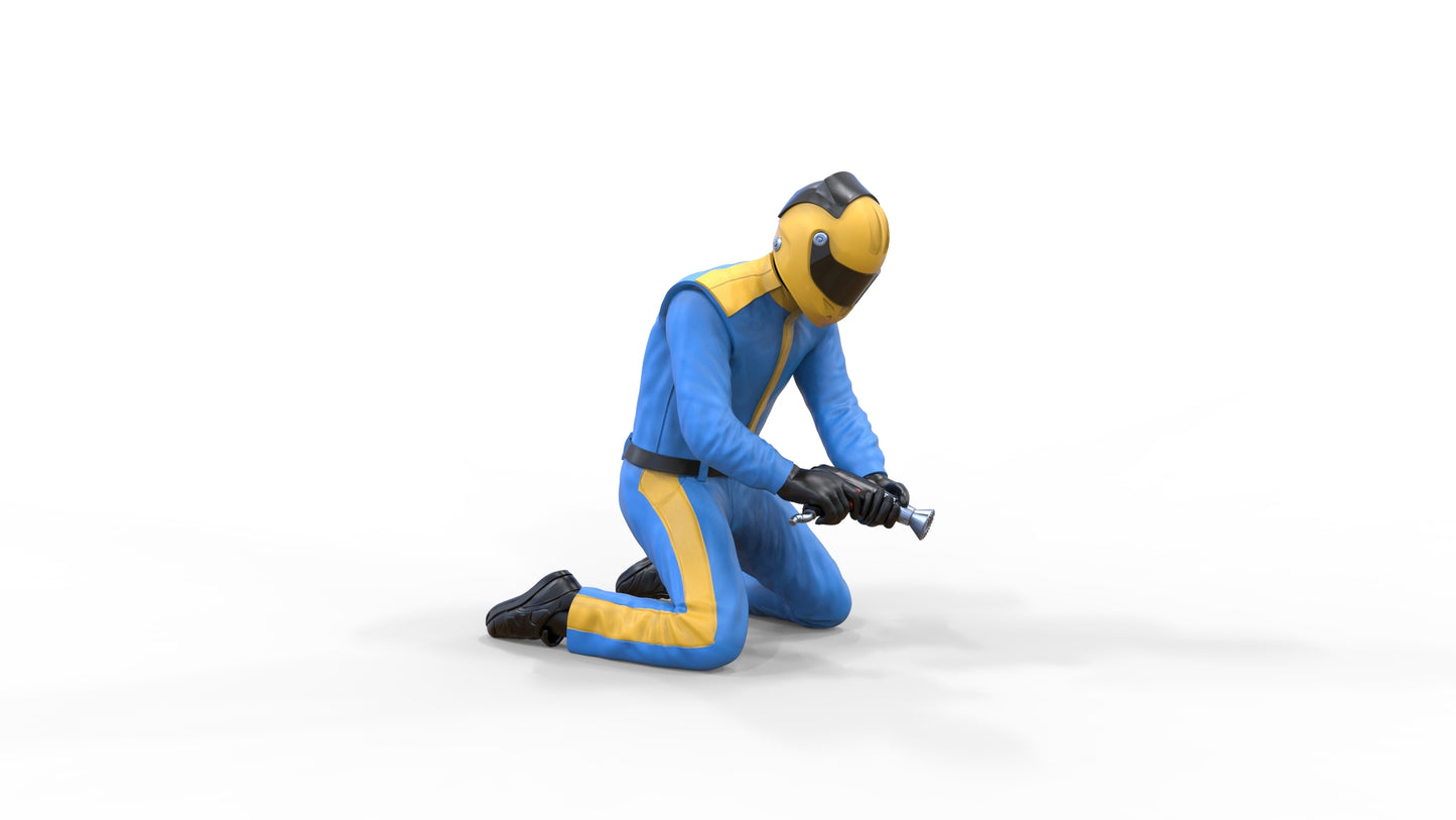 Photo du produit diorama et modélisme figurine miniature : Set Pit-Crew, 6 figurines