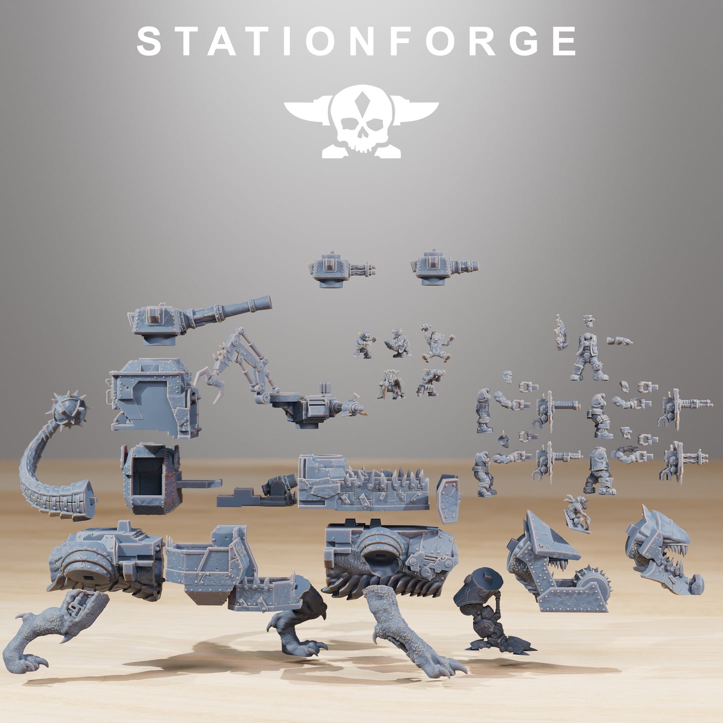 Photo du produit 28mm Tabletop Minis Stationforge : Run Rolla