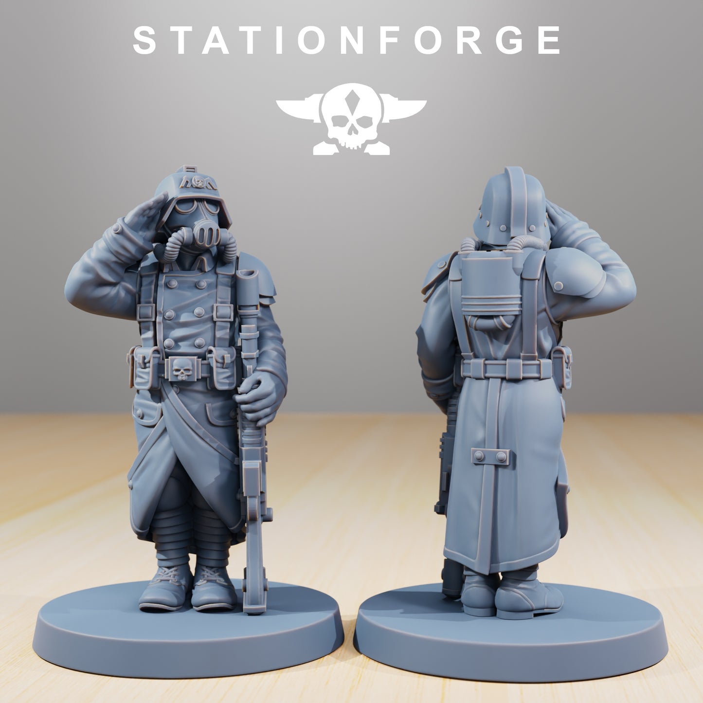 Photo du produit 28mm Tabletop Minis Stationforge : Postures de marche