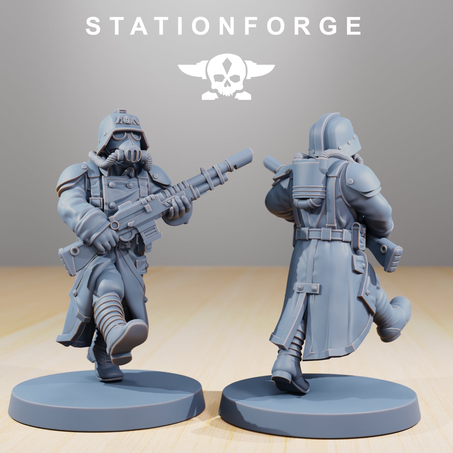Photo du produit 28mm Tabletop Minis Stationforge : Postures de marche