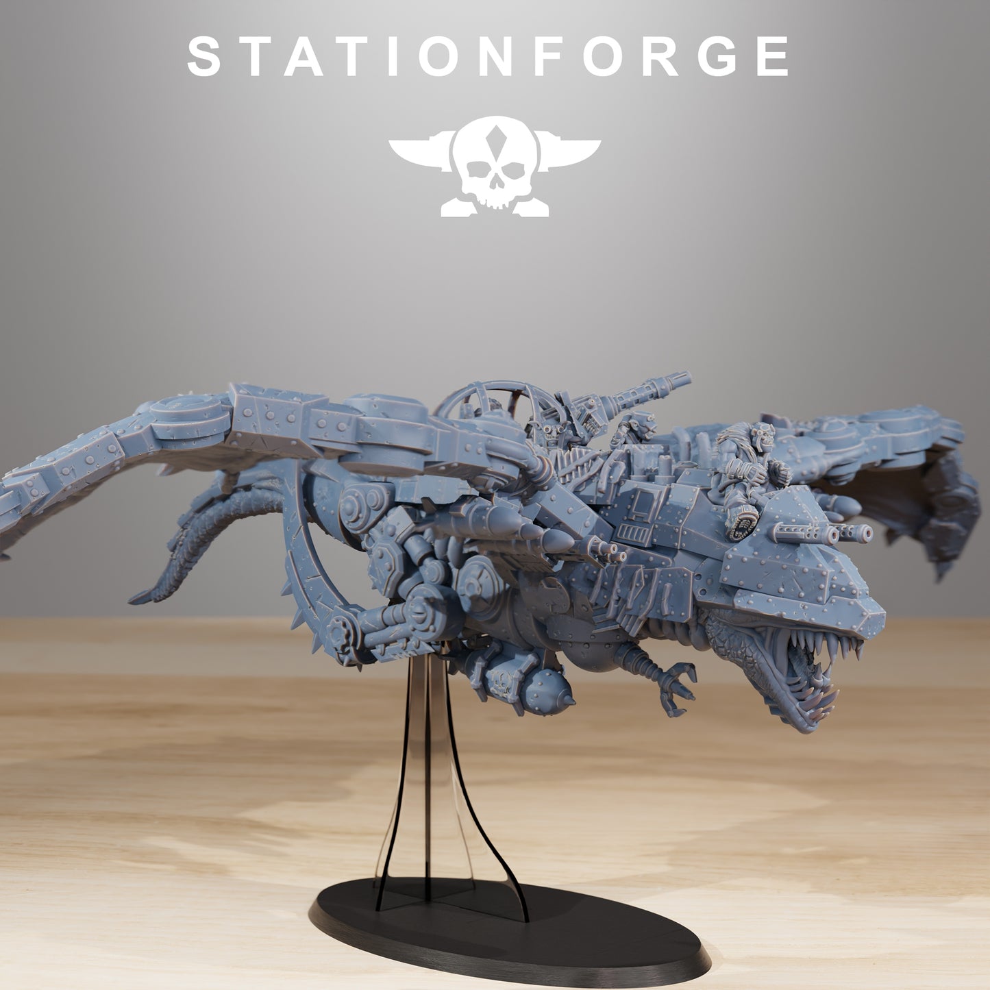 Photo du produit 28mm Tabletop Minis Stationforge : Ork Bomba