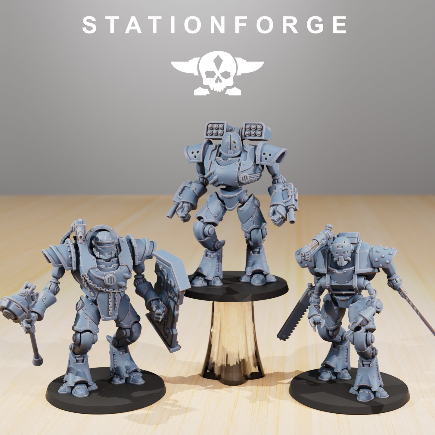 Photo du produit 28mm Tabletop Minis Stationforge: Exutars