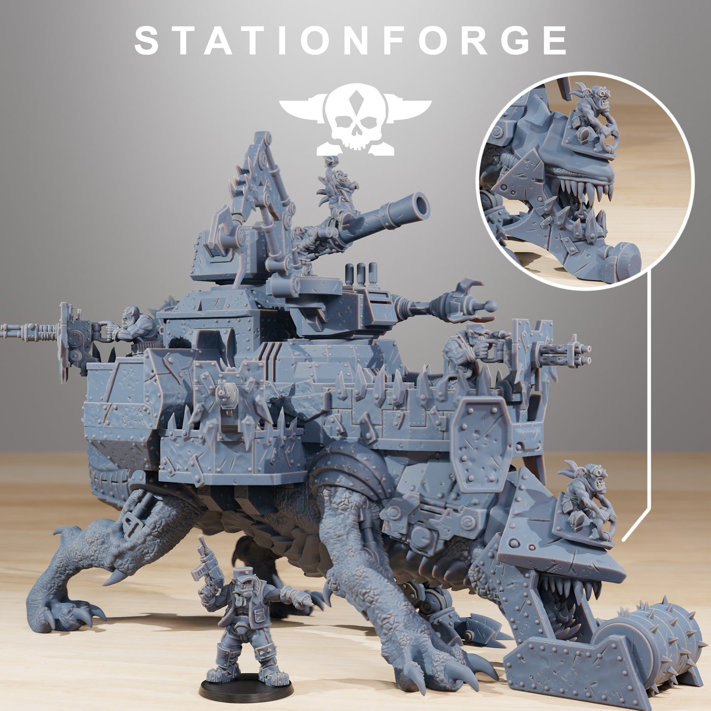 Photo du produit 28mm Tabletop Minis Stationforge : Run Rolla