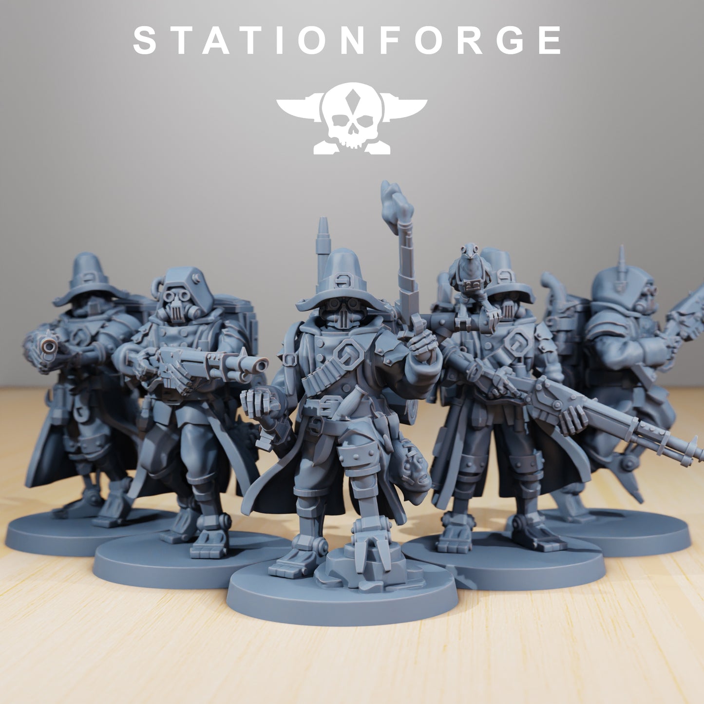 Photo du produit 28mm Tabletop Minis Stationforge : Chasseur de primes