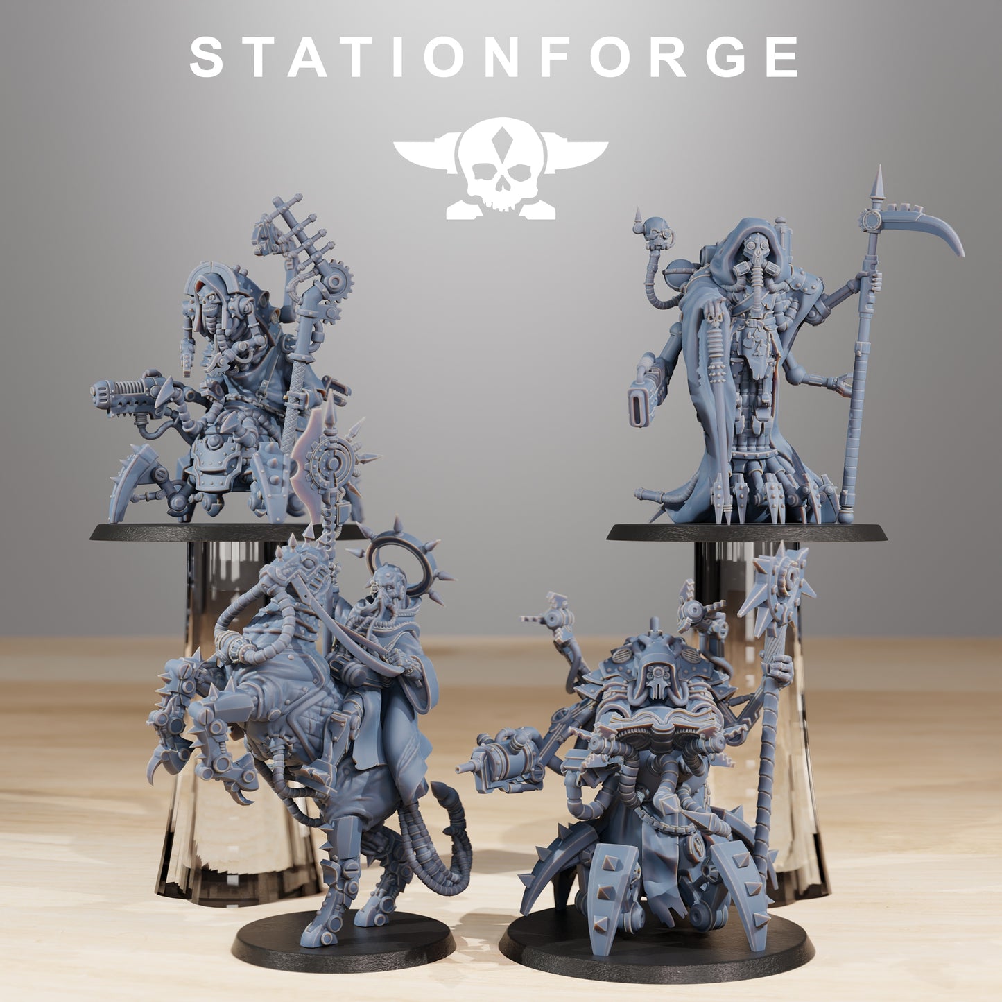 Photo du produit 28mm Tabletop Minis Stationforge : Leaders