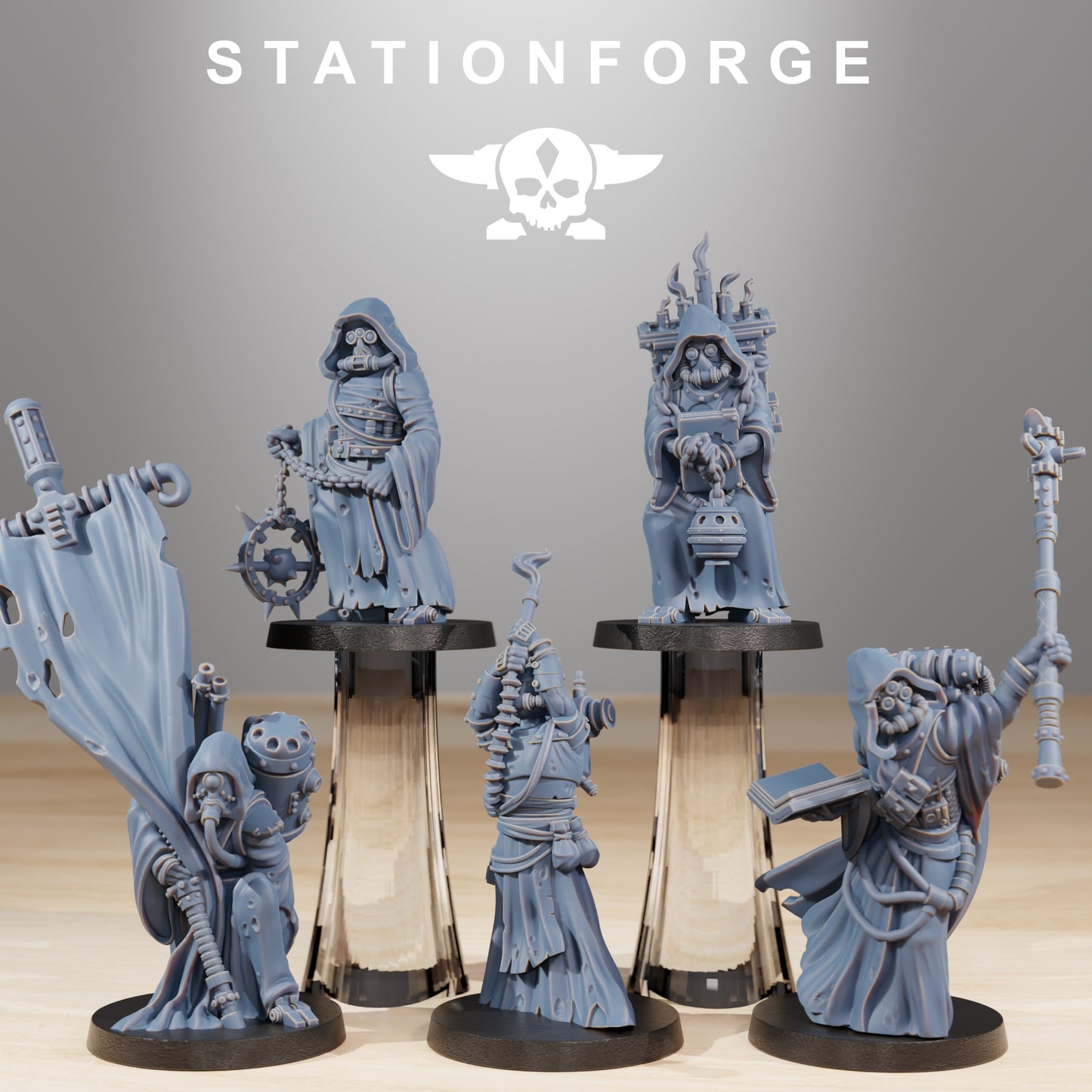 Photo du produit 28mm Tabletop Minis Stationforge : Cultistes