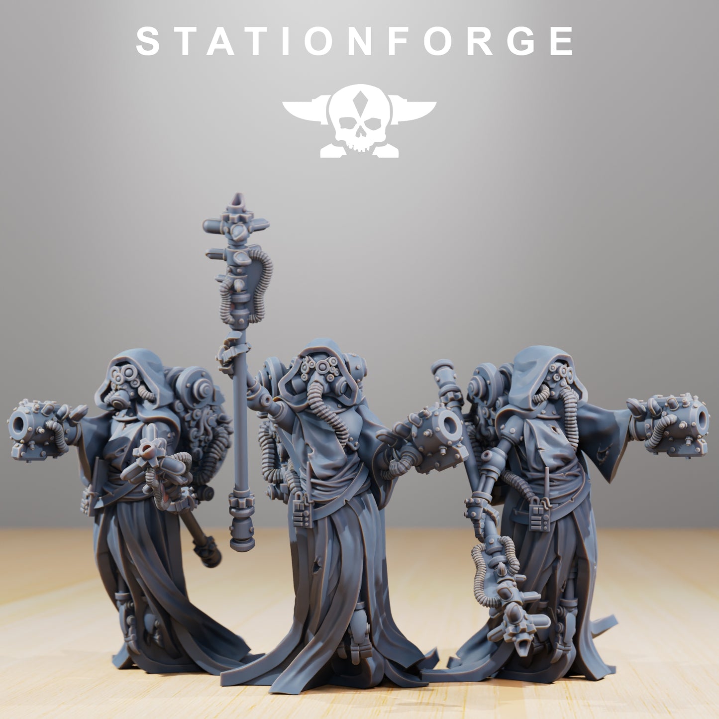 Photo du produit 28mm Tabletop Minis Stationforge : Électro Lights