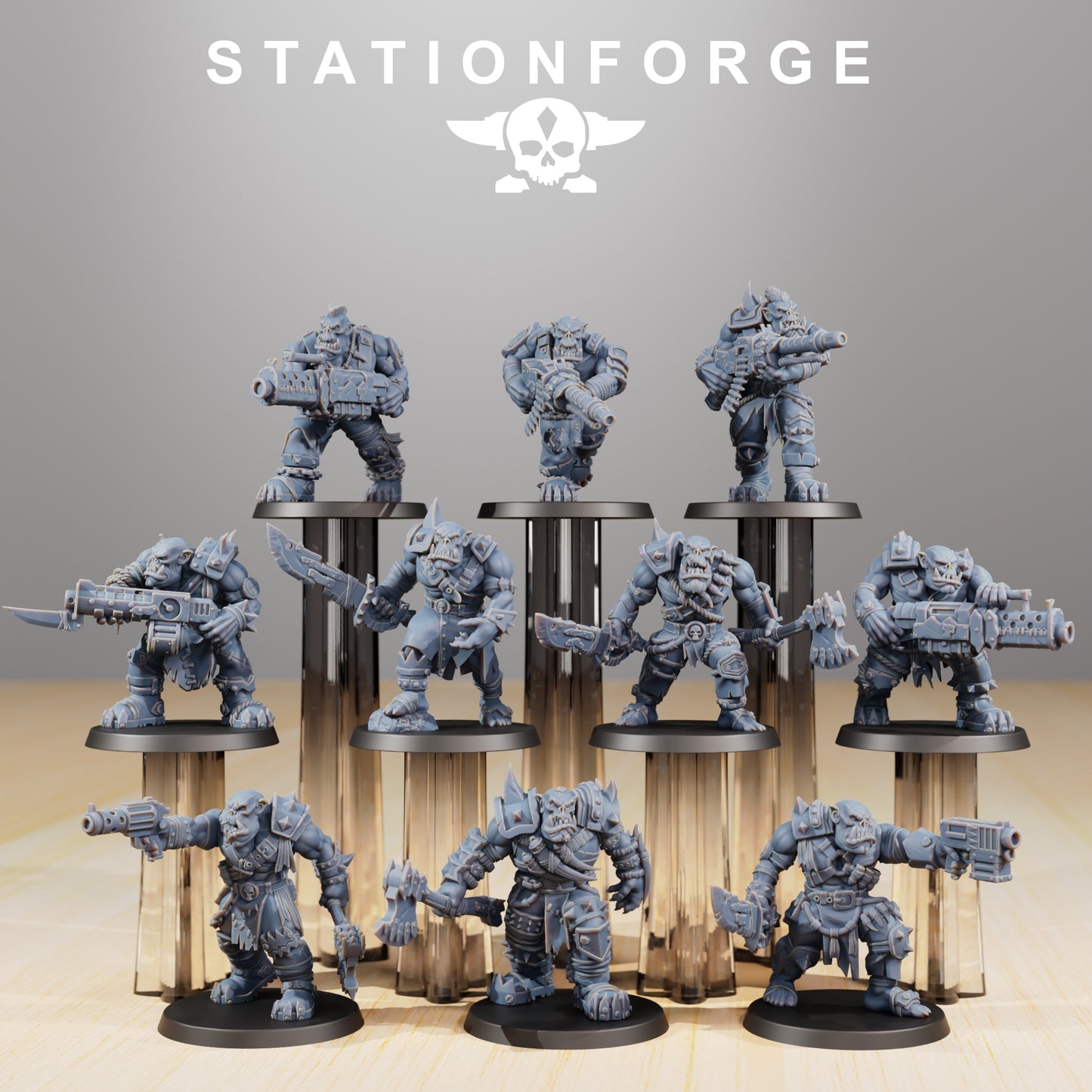 Photo du produit 28mm Tabletop Minis Stationforge: Strappaz