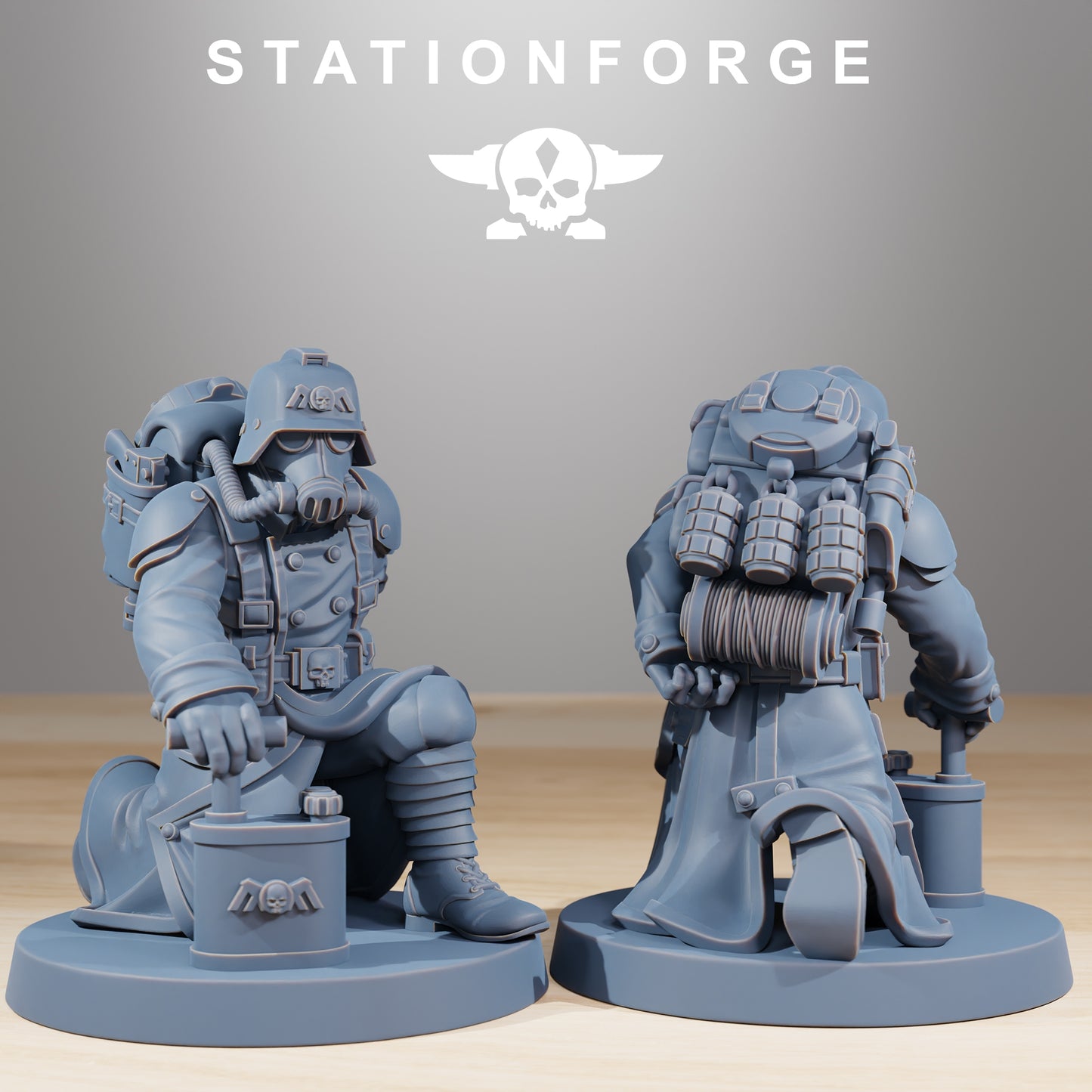 Photo du produit 28mm Tabletop Minis Stationforge : Acolytes
