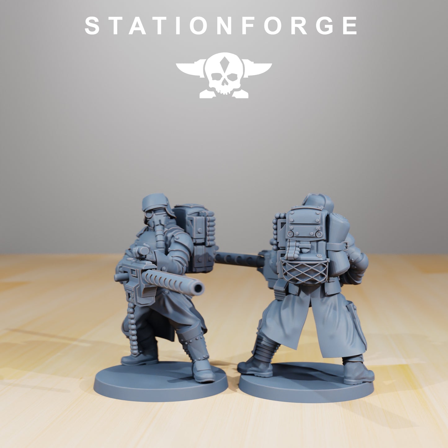 Photo du produit Minis de table 28mm Stationforge : Escouade blindée
