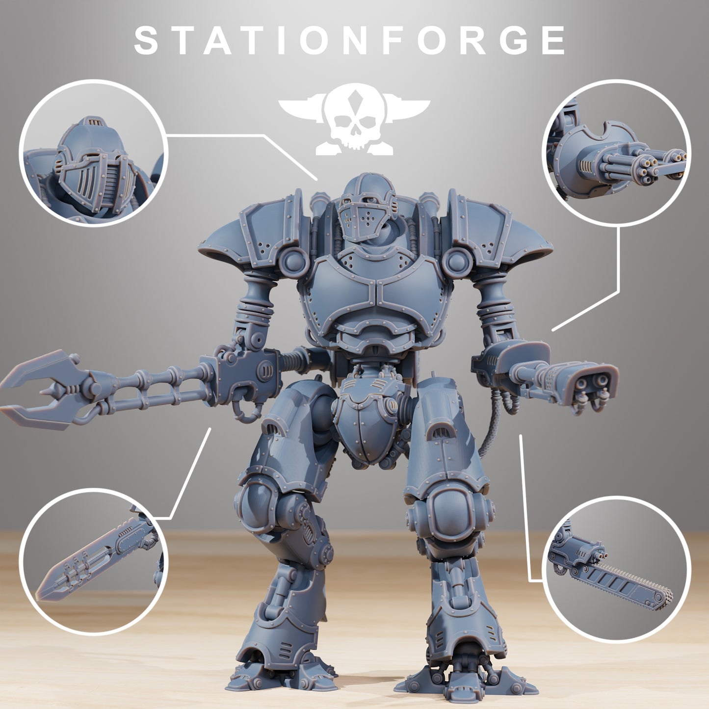 Photo du produit Minis Tabletop 28mm Stationforge : Armageddon