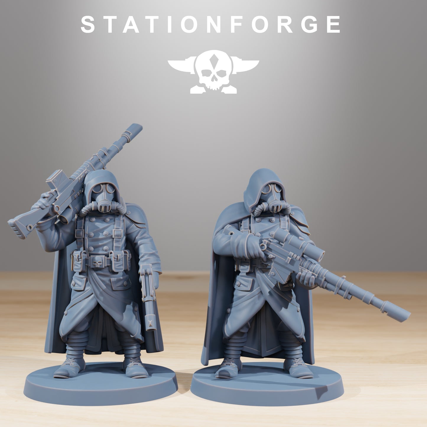 Photo du produit 28mm Tabletop Minis Stationforge : Tireurs d'élite