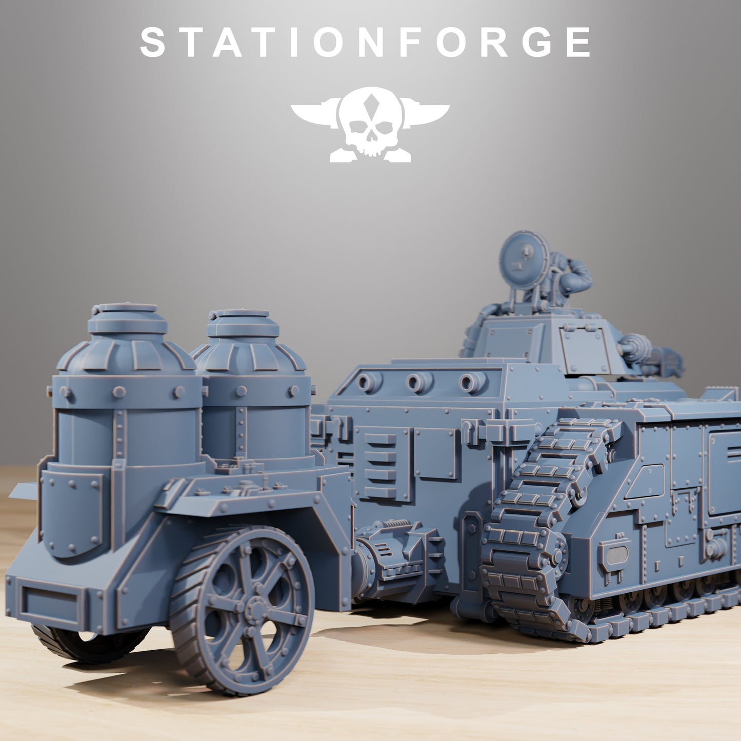Photo du produit 28mm Tabletop Minis Stationforge : Flame Tank