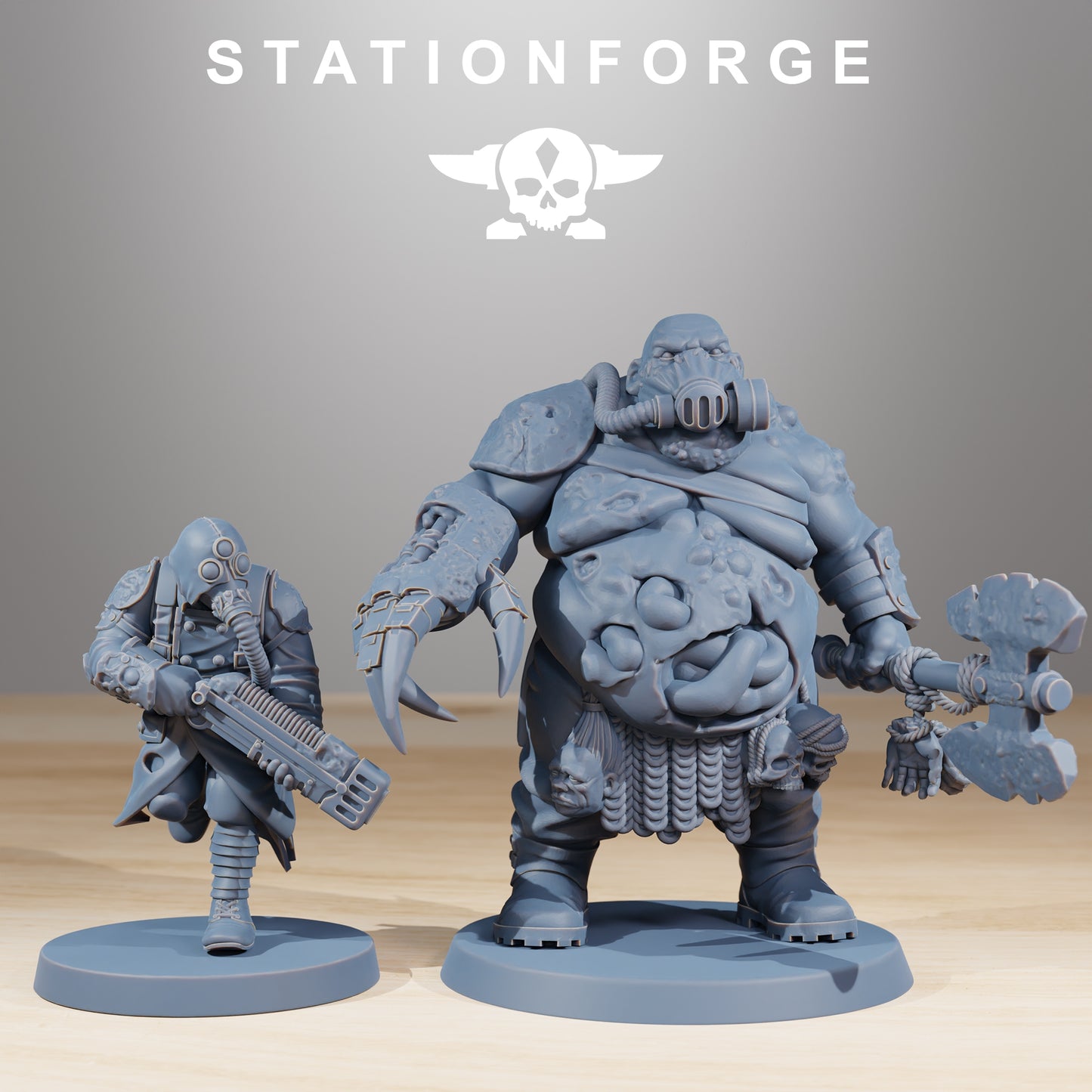 Photo du produit Minis Tabletop 28mm Stationforge : Garde Corrompue
