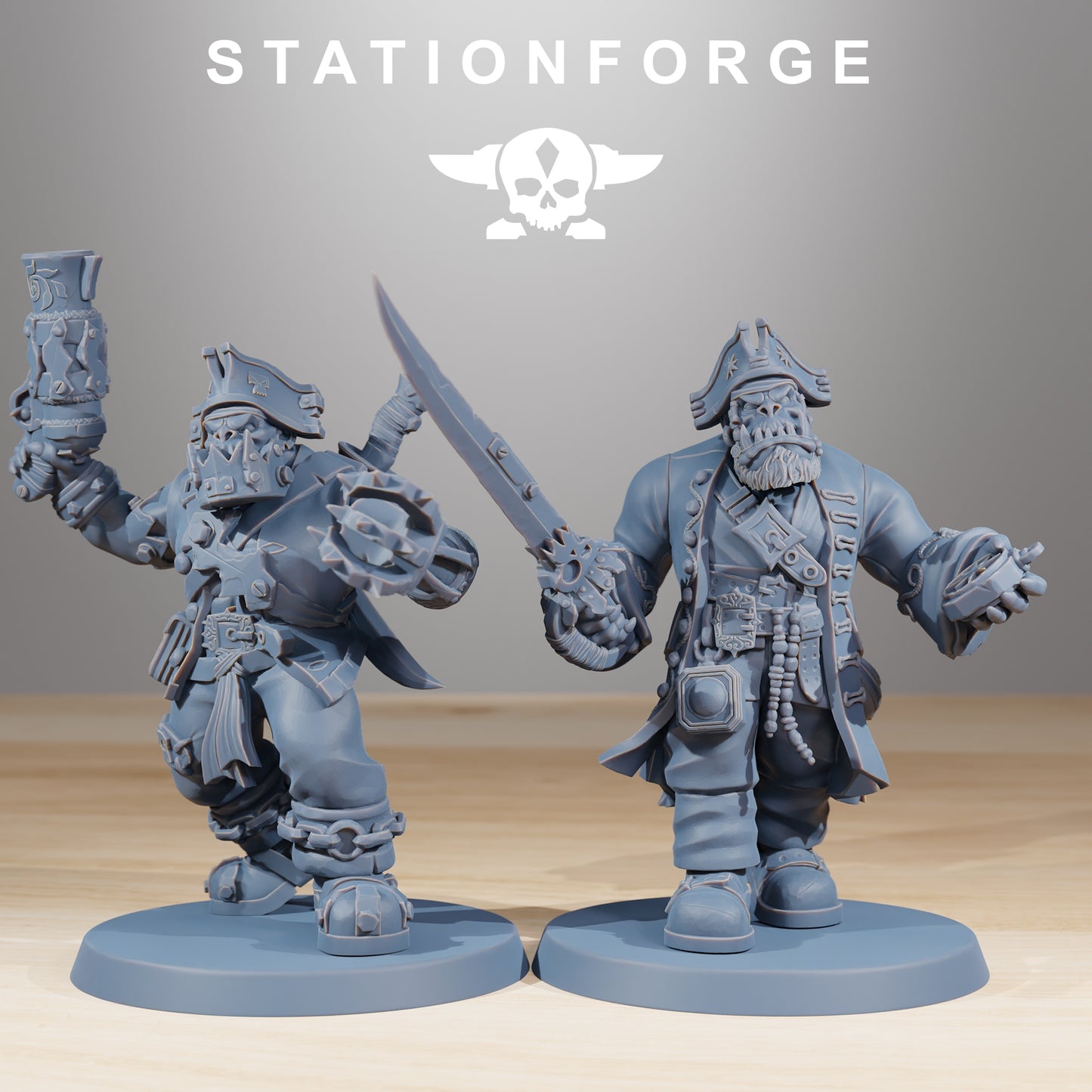 Photo du produit 28mm Tabletop Minis Heroforge : Pirates