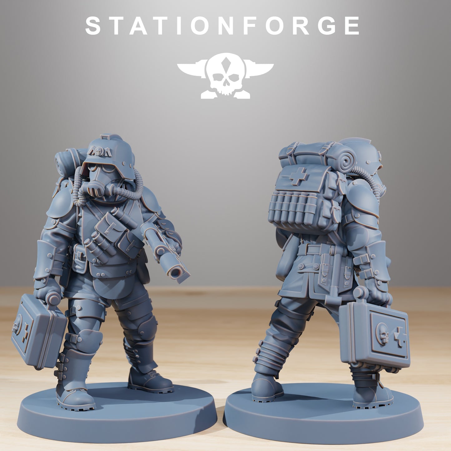 Produktfoto 28mm Tabletop Minis Stationforge: Ironclads
