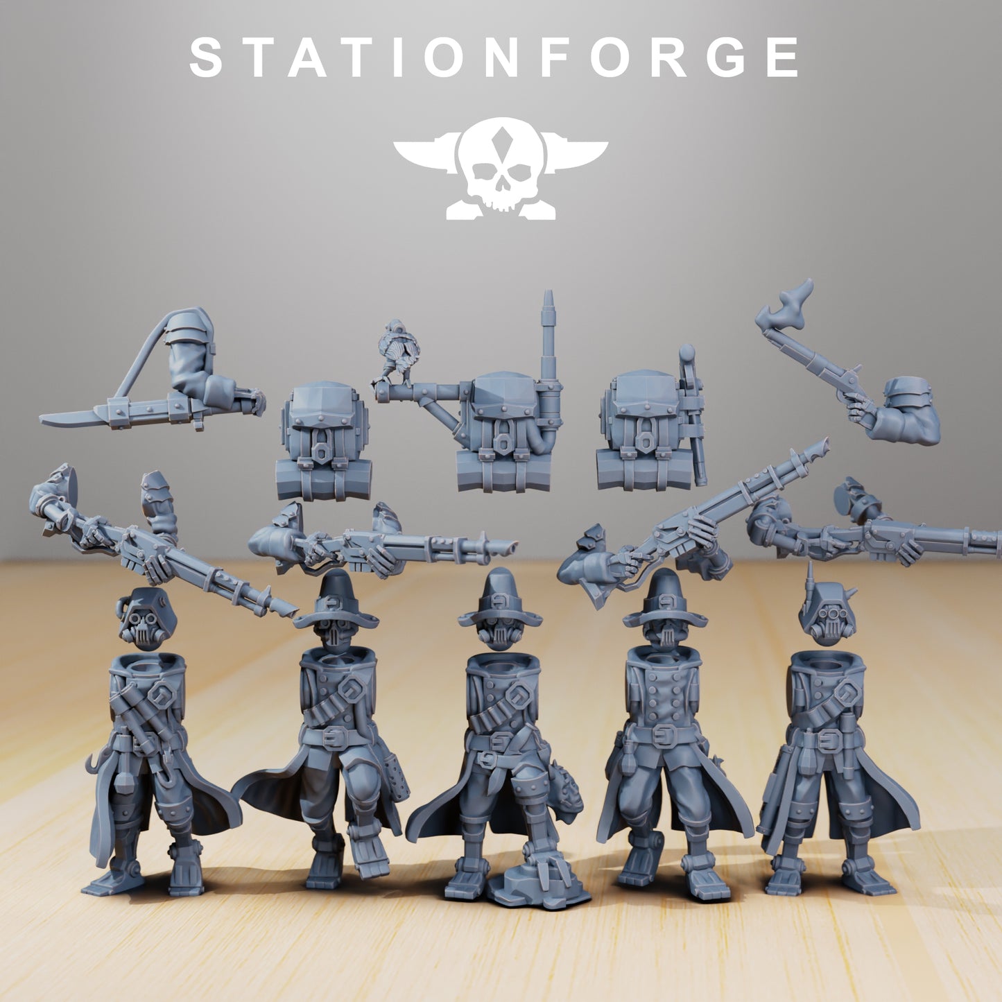 Photo du produit 28mm Tabletop Minis Stationforge : Chasseur de primes