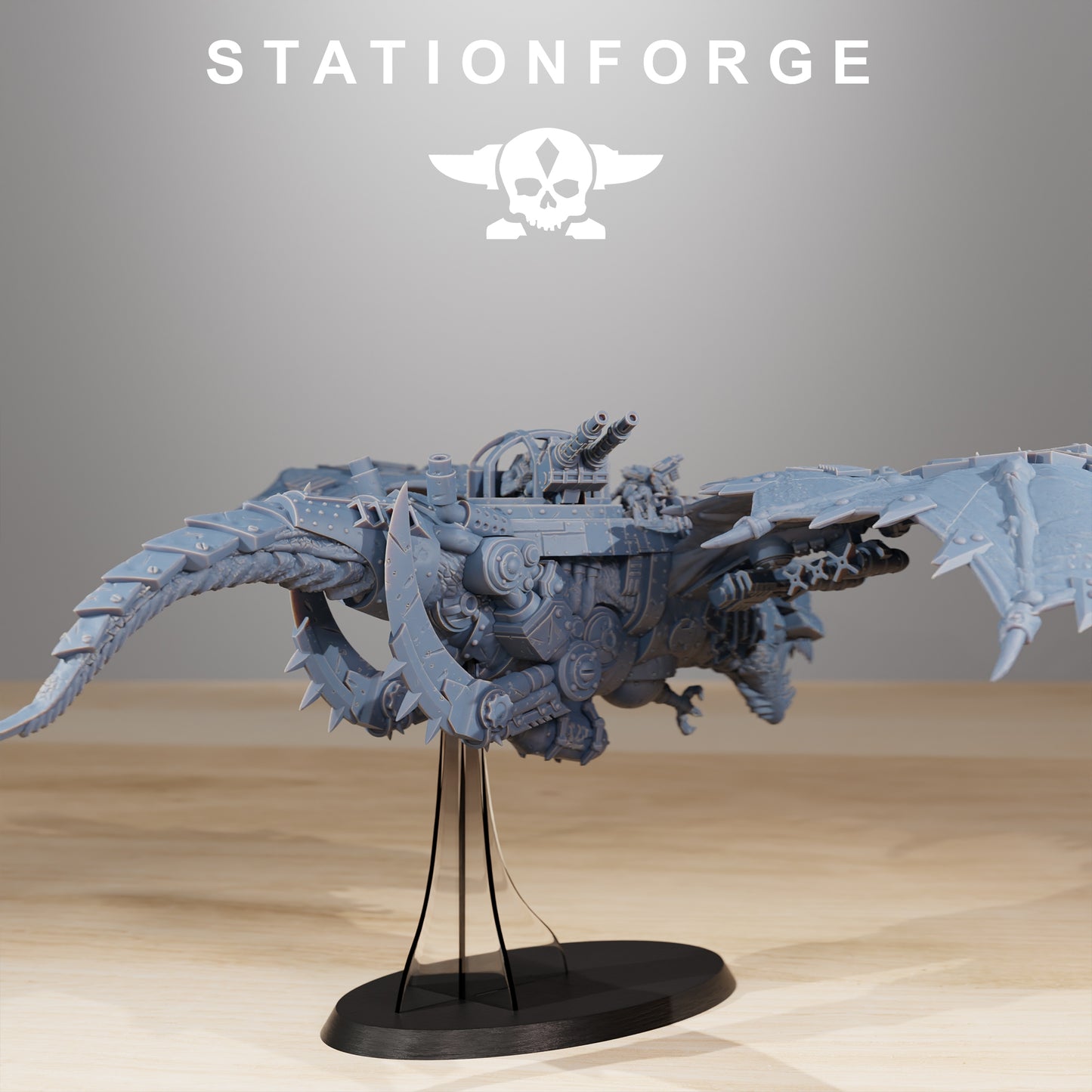 Photo du produit 28mm Tabletop Minis Stationforge : Ork Bomba