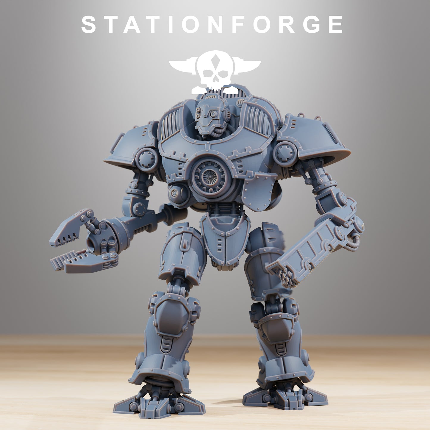 Photo du produit 28mm Tabletop Minis Stationforge : Defender MK2