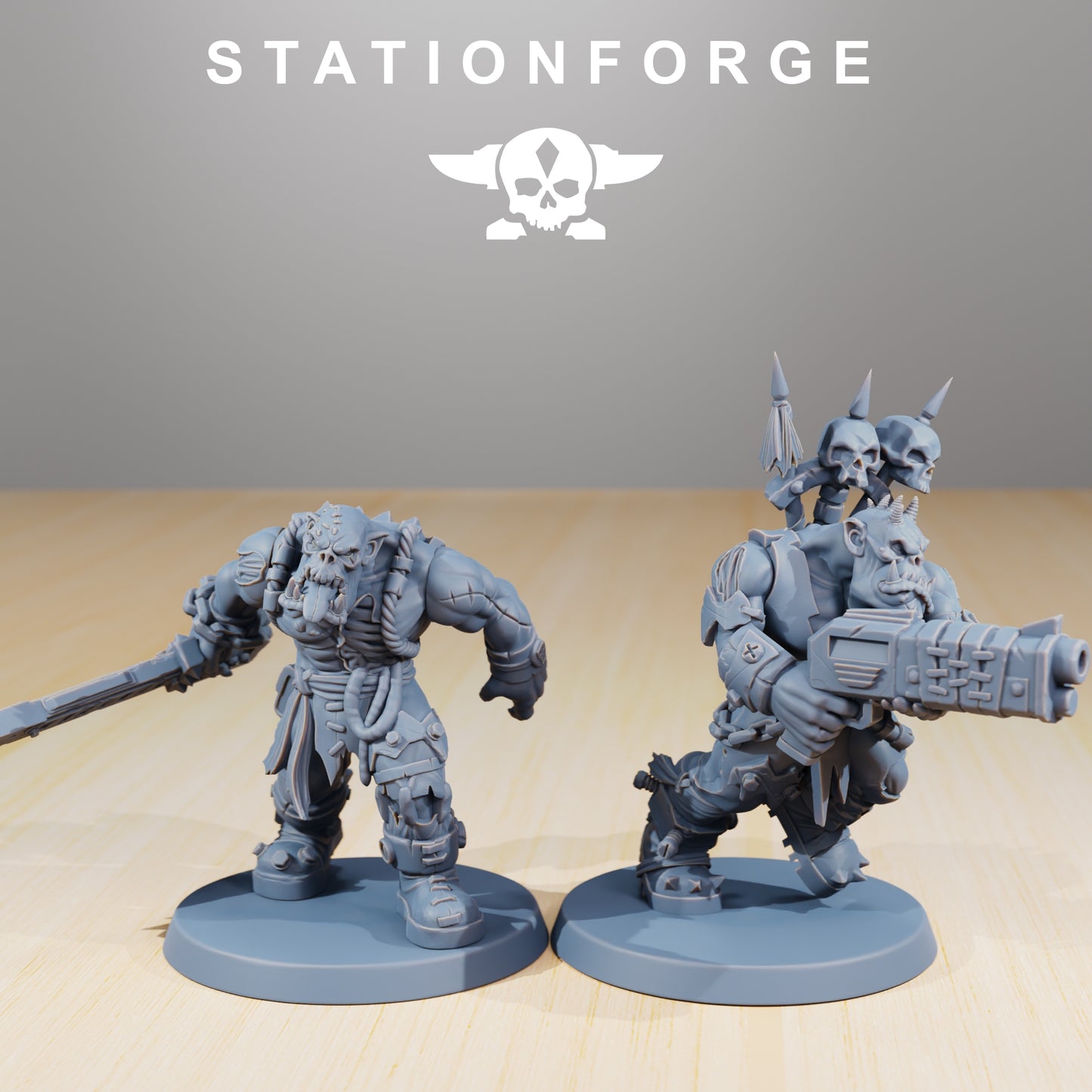 Photo du produit 28mm Tabletop Minis Stationforge : Plague Spreadaz