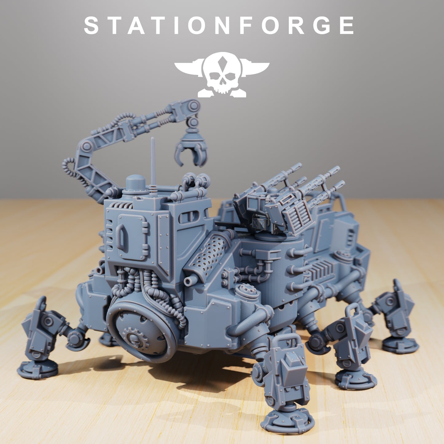 Photo du produit 28mm Tabletop Minis Stationforge : Tank de transport