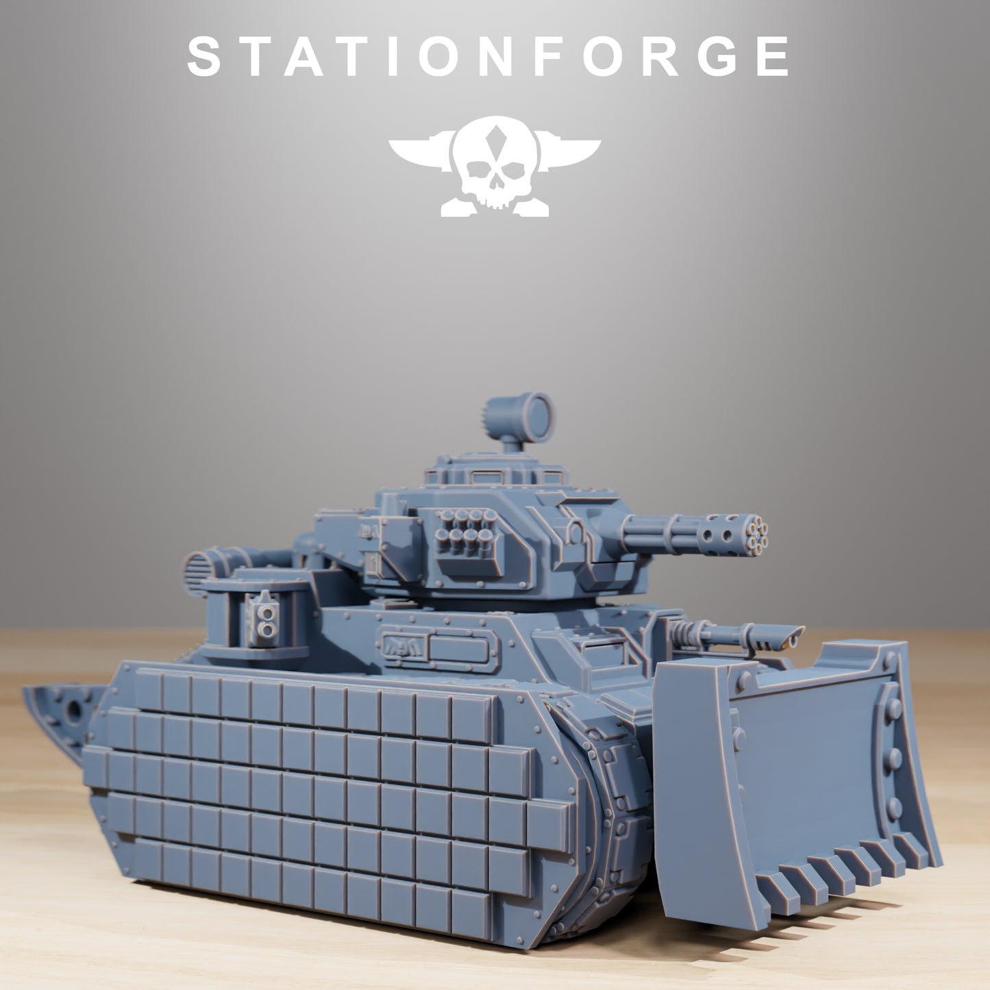 Photo du produit 28mm Tabletop Minis Stationforge : Char léger