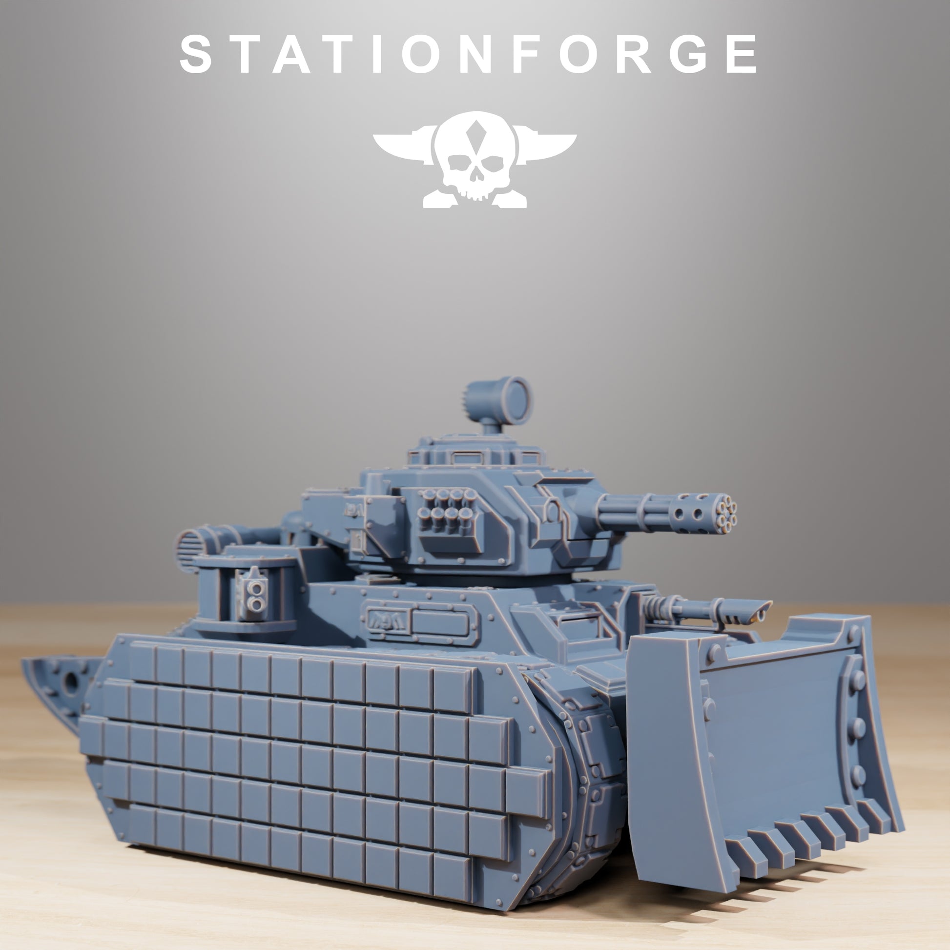 Photo du produit 28mm Tabletop Minis Stationforge : Char léger