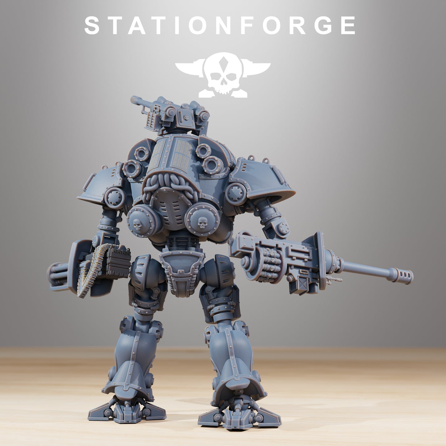 Photo du produit 28mm Tabletop Minis Stationforge : Defender MK2