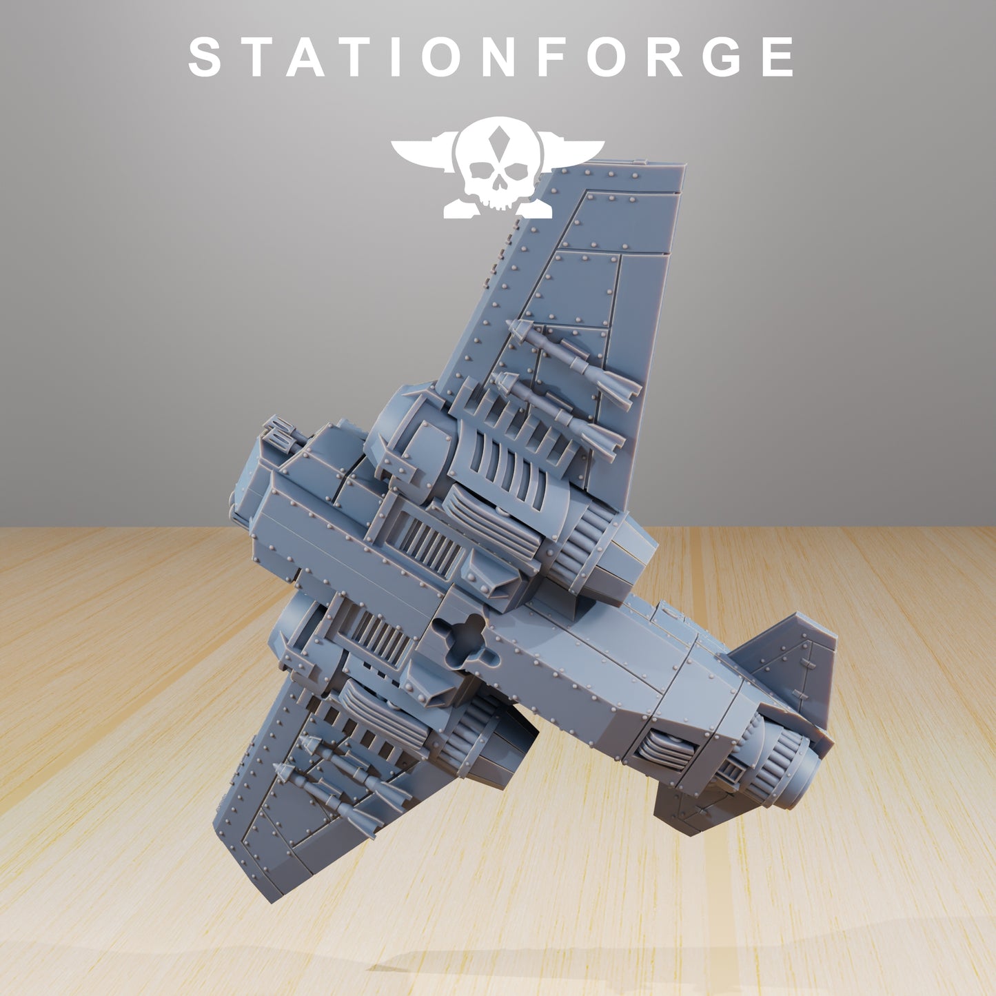 Photo du produit 28mm Tabletop Minis Stationforge : Avion de chasse