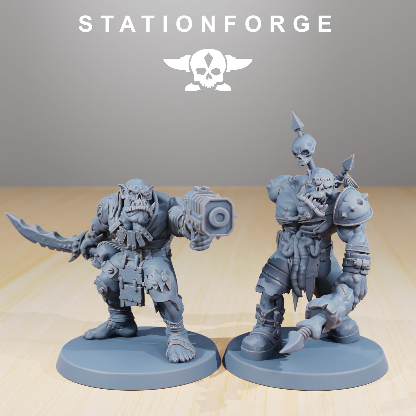 Photo du produit 28mm Tabletop Minis Stationforge : Plague Spreadaz