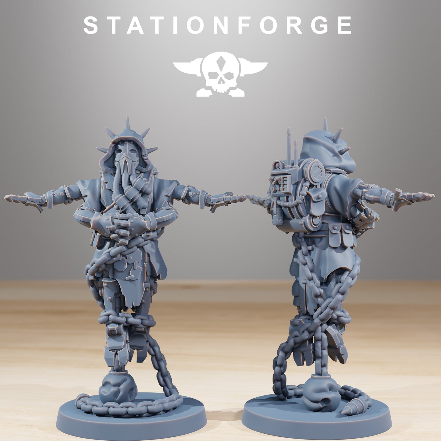 Photo du produit 28mm Tabletop Minis Stationforge : Kit de construction Rangers