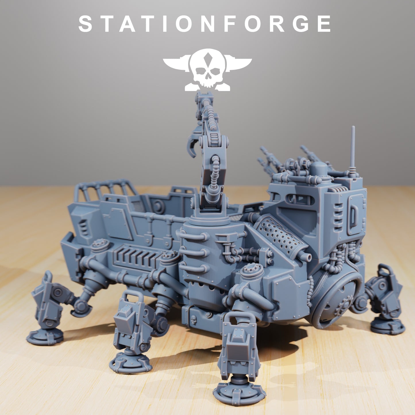 Photo du produit 28mm Tabletop Minis Stationforge : Tank de transport