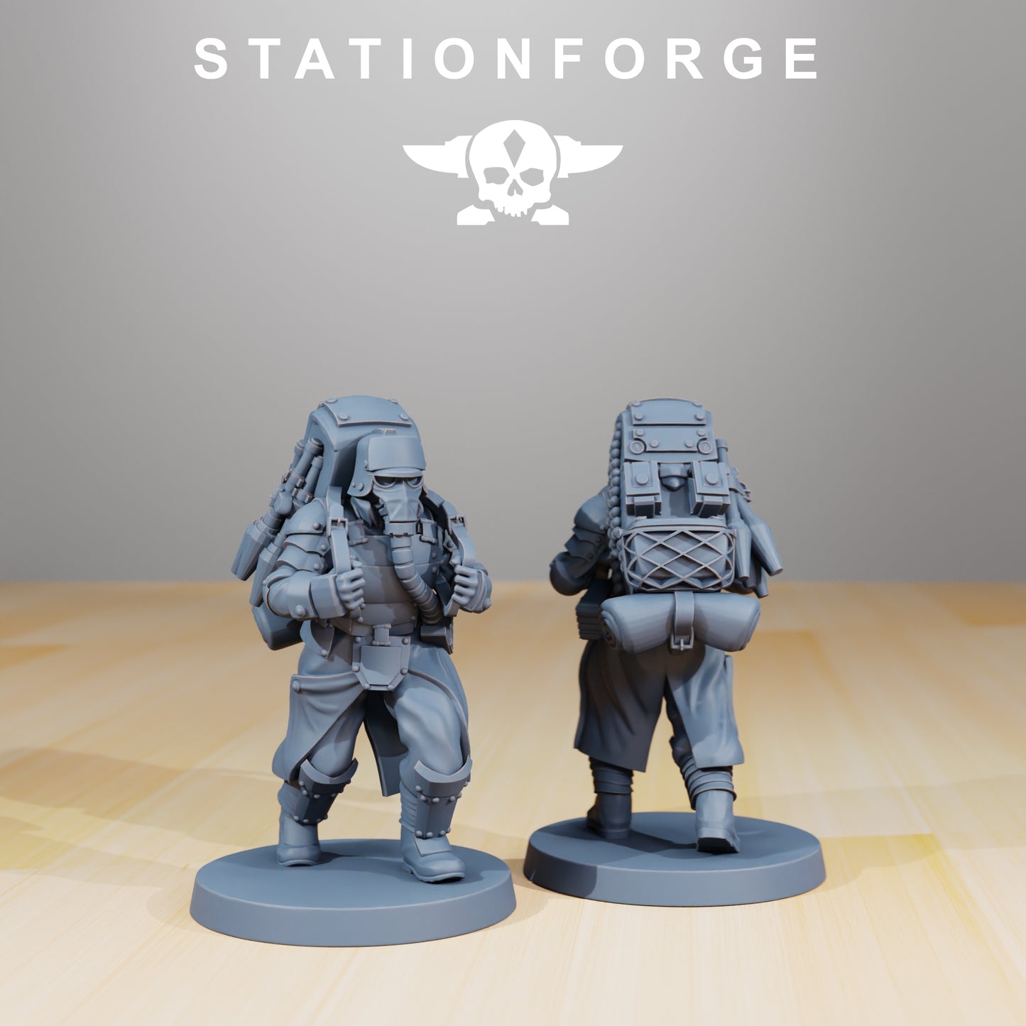 Photo du produit Minis de table 28mm Stationforge : Escouade blindée