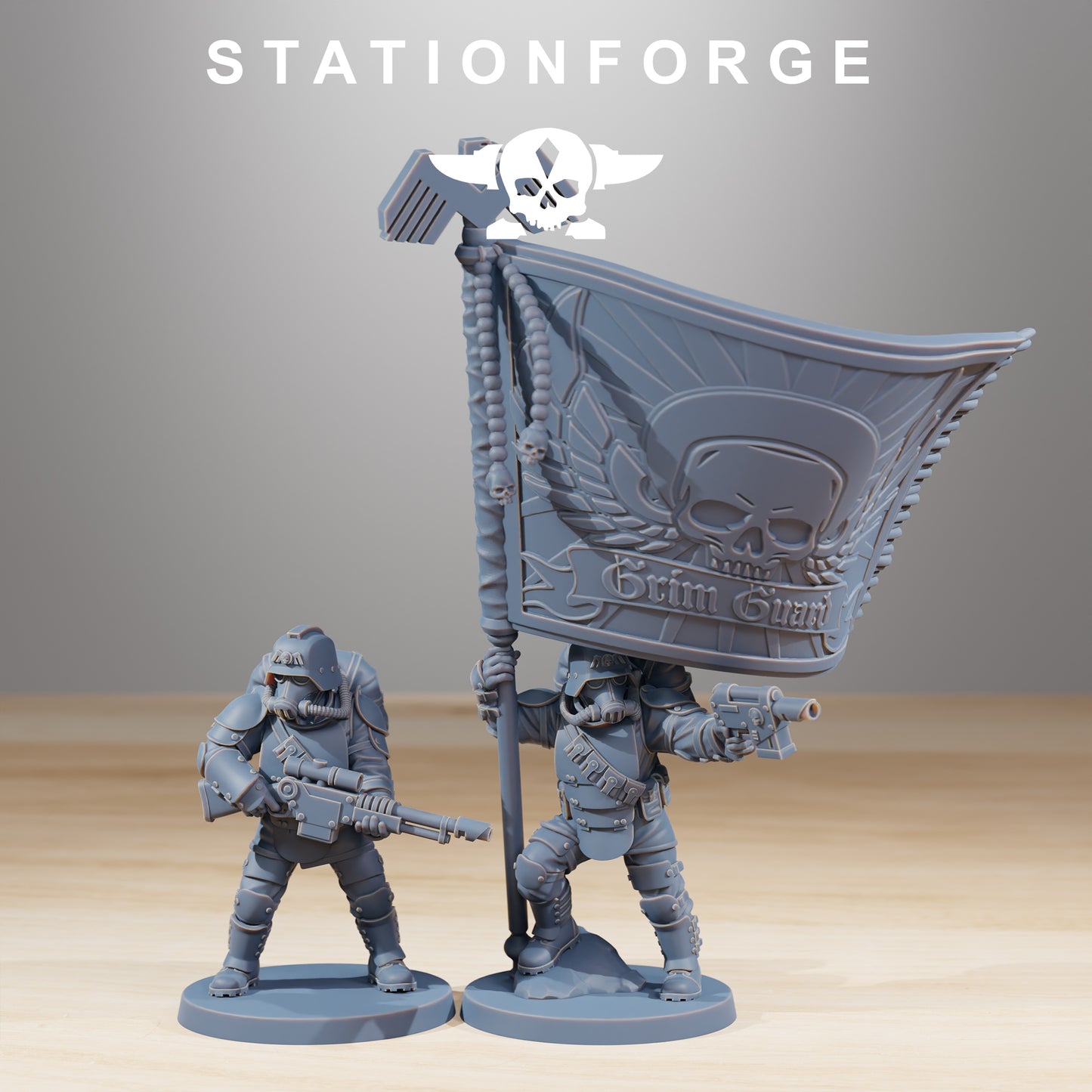 Produktfoto 28mm Tabletop Minis Stationforge: Ironclads