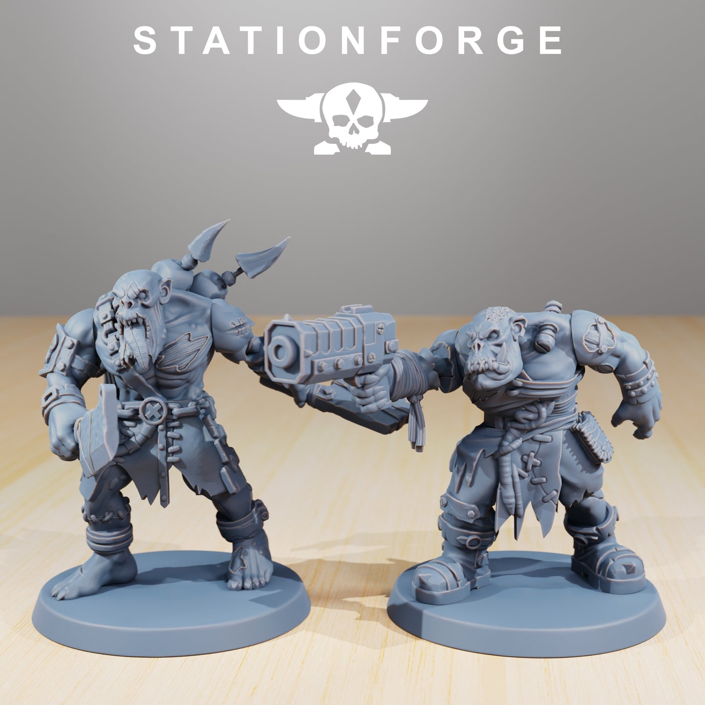 Photo du produit 28mm Tabletop Minis Stationforge : Plague Spreadaz