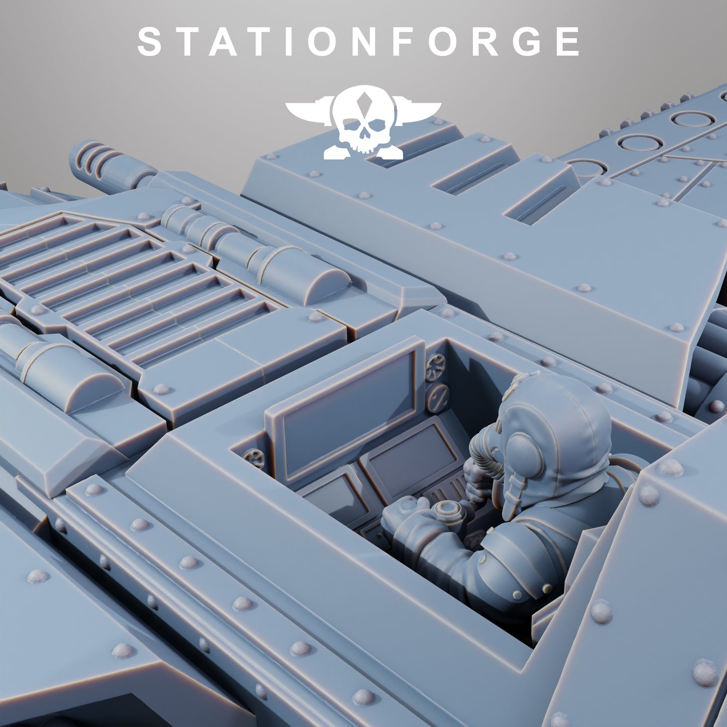 Photo du produit 28mm Tabletop Minis Stationforge : Avion de chasse