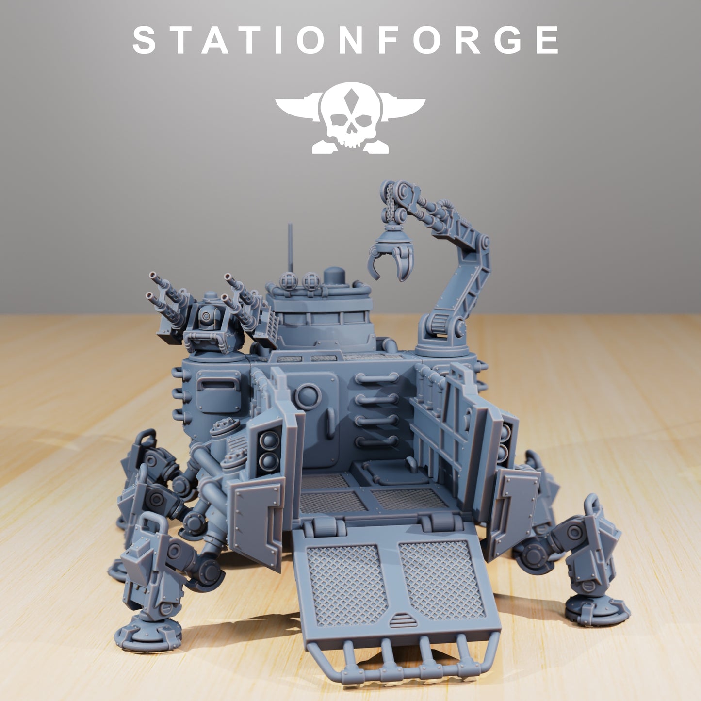Photo du produit 28mm Tabletop Minis Stationforge : Tank de transport