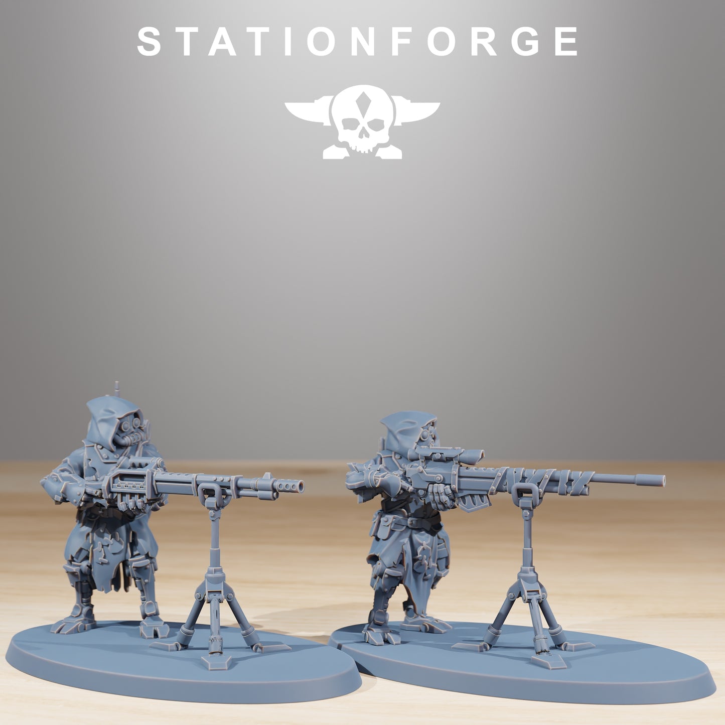 Photo du produit 28mm Tabletop Minis Stationforge : Kit de construction Rangers