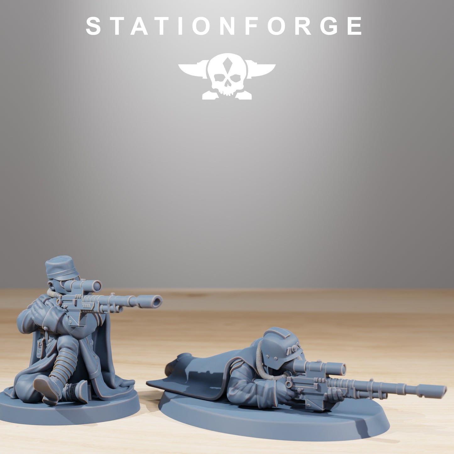 Photo du produit 28mm Tabletop Minis Stationforge : Tireurs d'élite