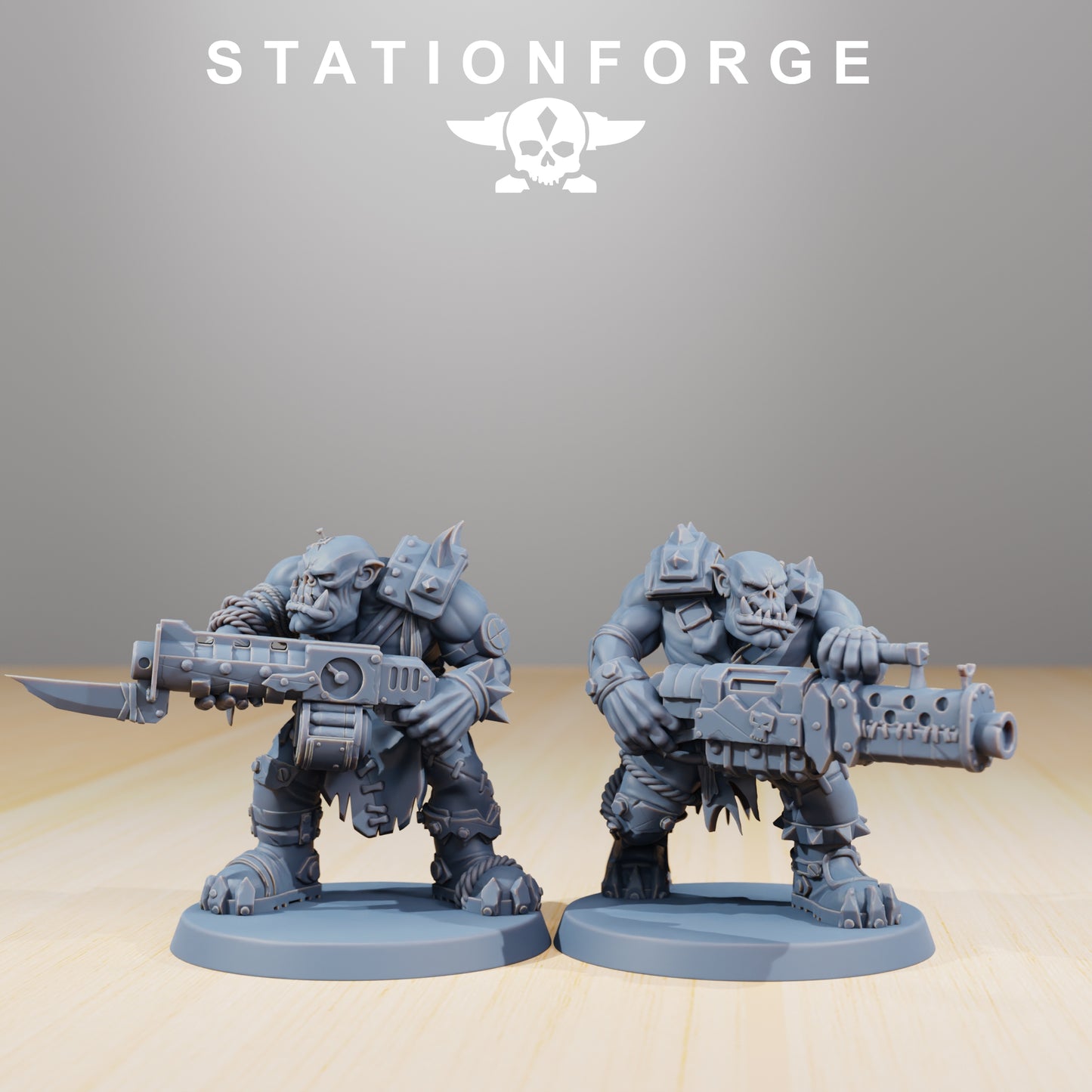 Photo du produit 28mm Tabletop Minis Stationforge: Strappaz