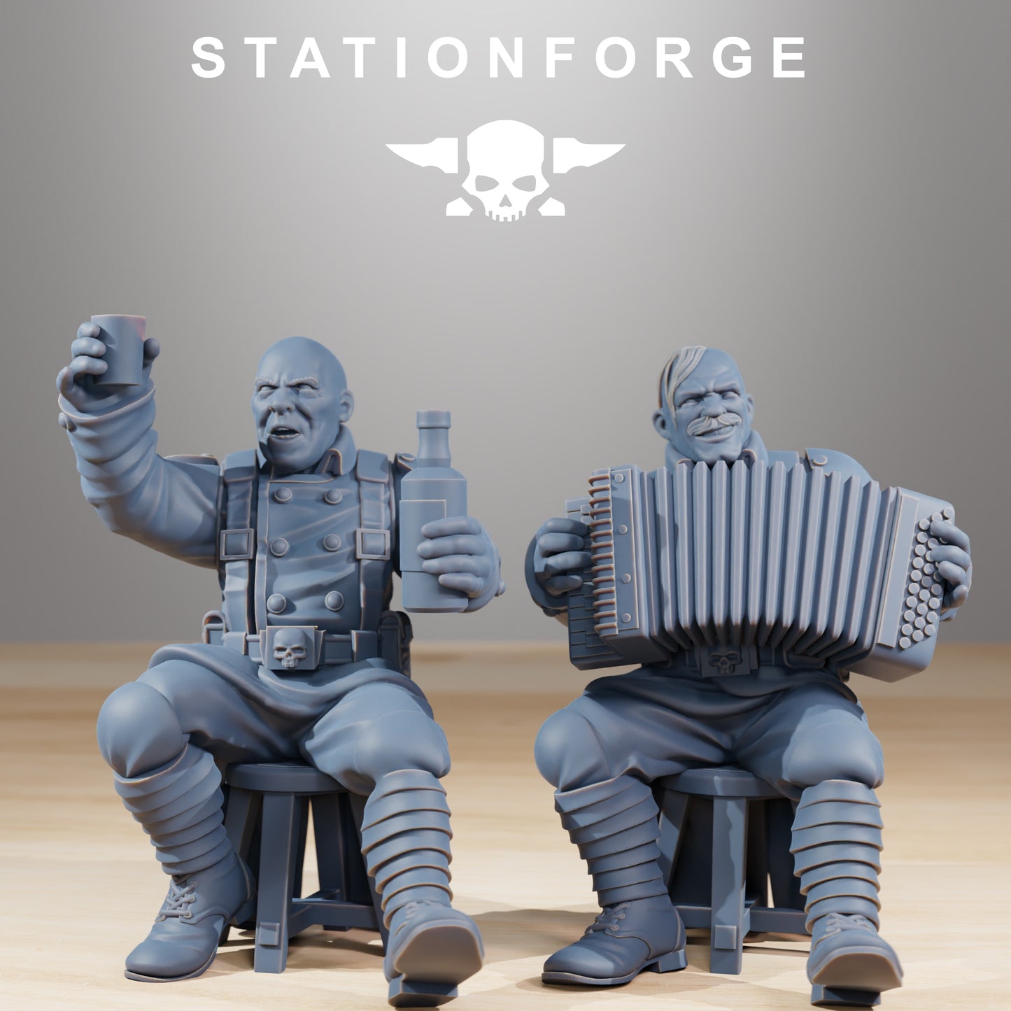 Photo du produit Minis Tabletop 28mm Stationforge : Fête des Fêtes