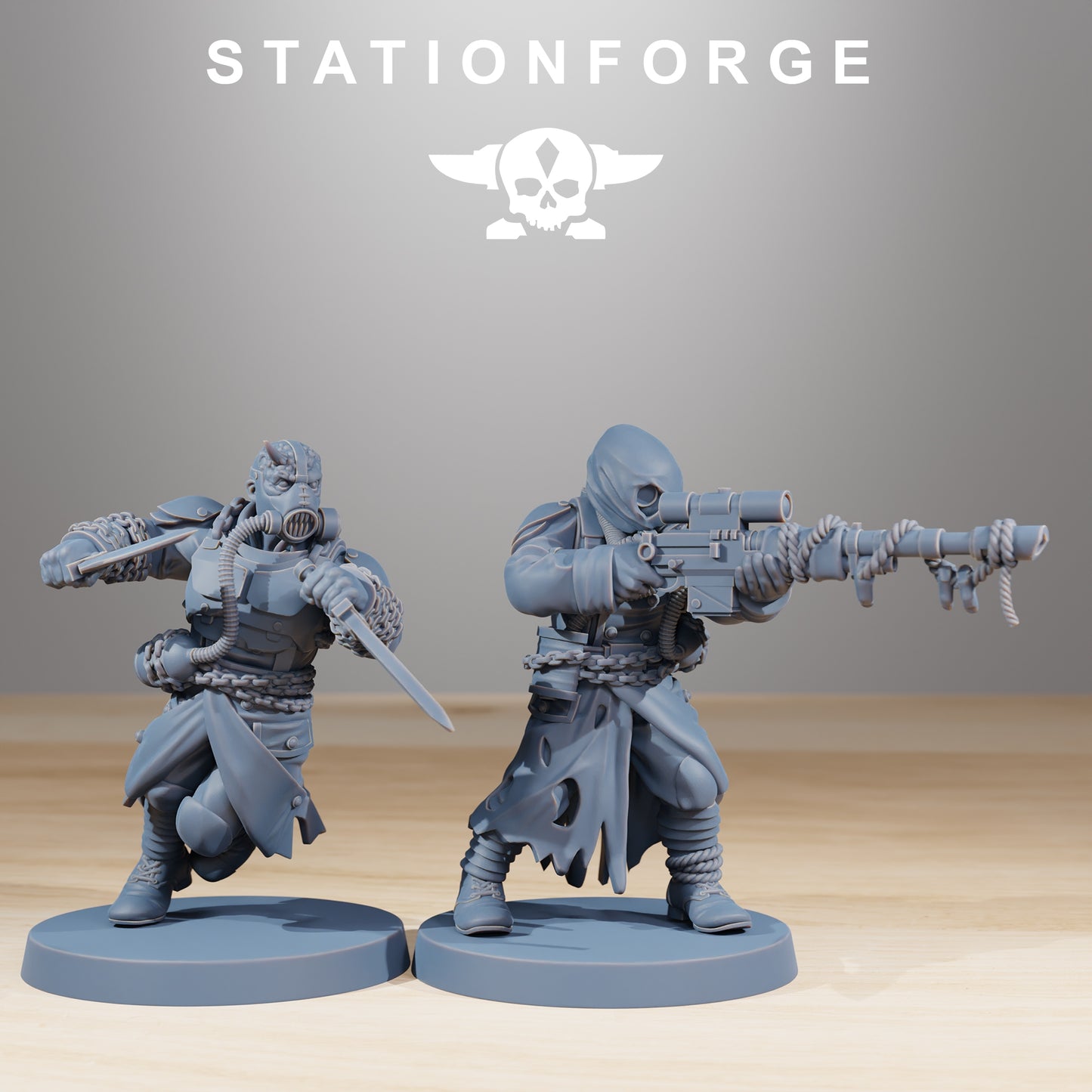 Photo du produit Minis Tabletop 28mm Stationforge : Garde Corrompue