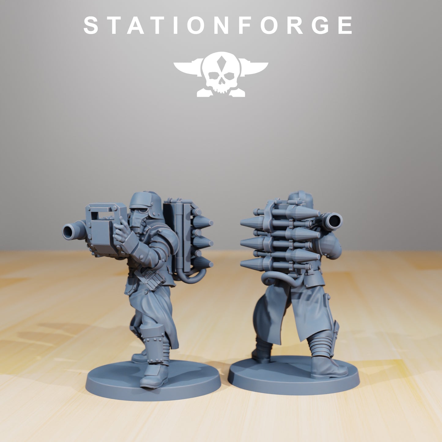 Photo du produit Minis de table 28mm Stationforge : Escouade blindée