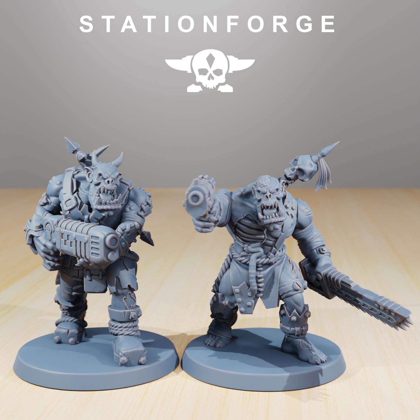 Photo du produit 28mm Tabletop Minis Stationforge : Plague Spreadaz