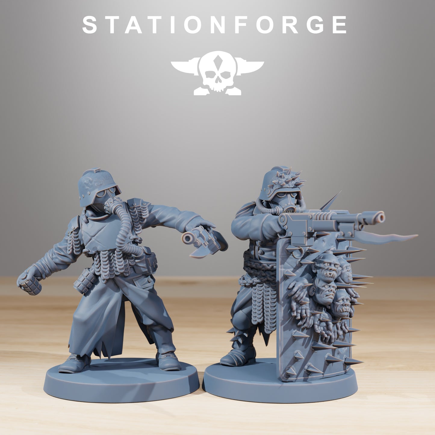 Photo du produit Minis Tabletop 28mm Stationforge : Garde Corrompue