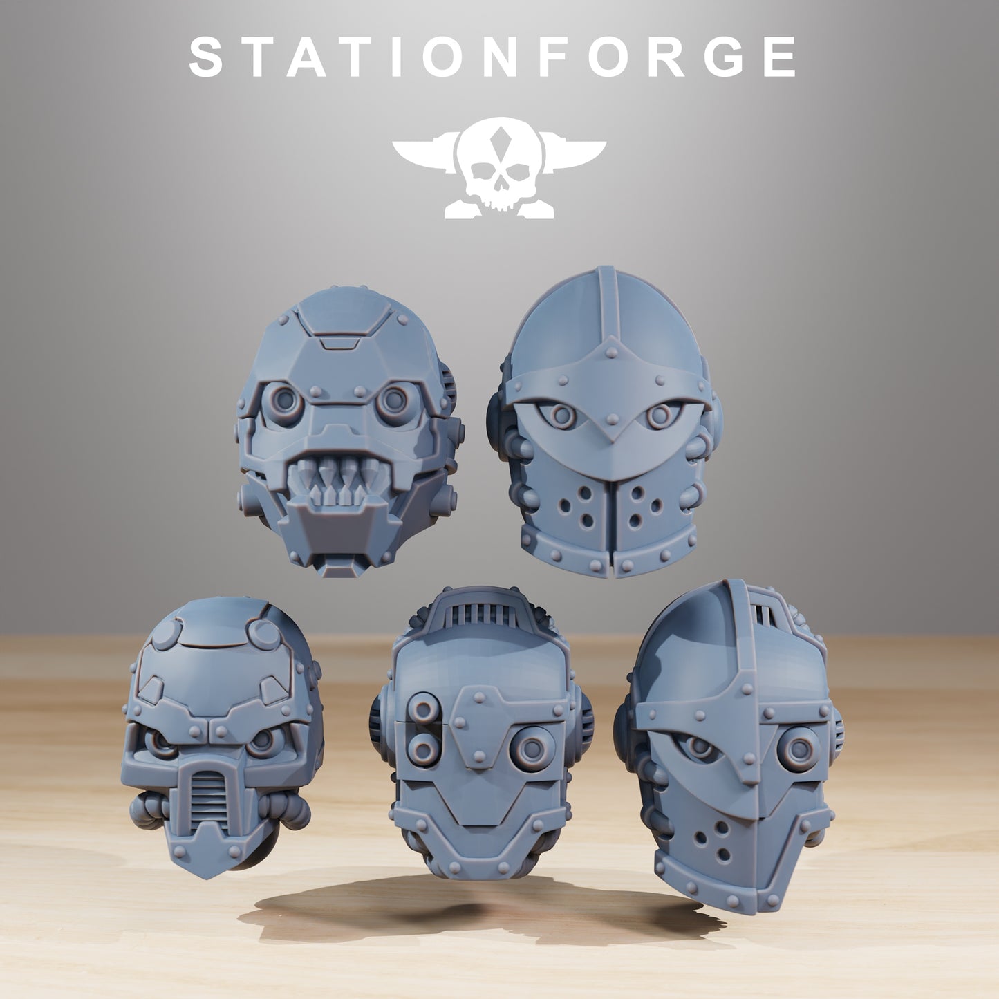 Photo du produit 28mm Tabletop Minis Stationforge : Defender MK2