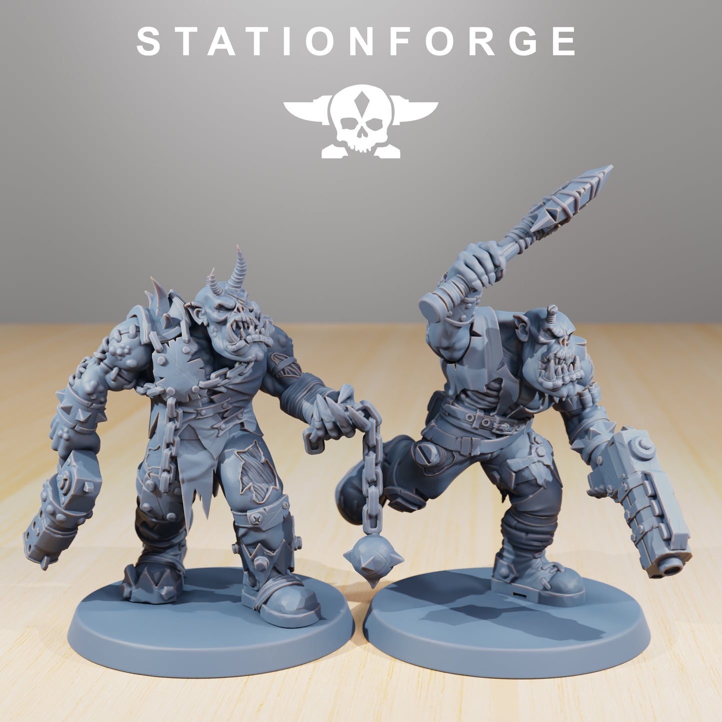 Photo du produit 28mm Tabletop Minis Stationforge : Plague Spreadaz