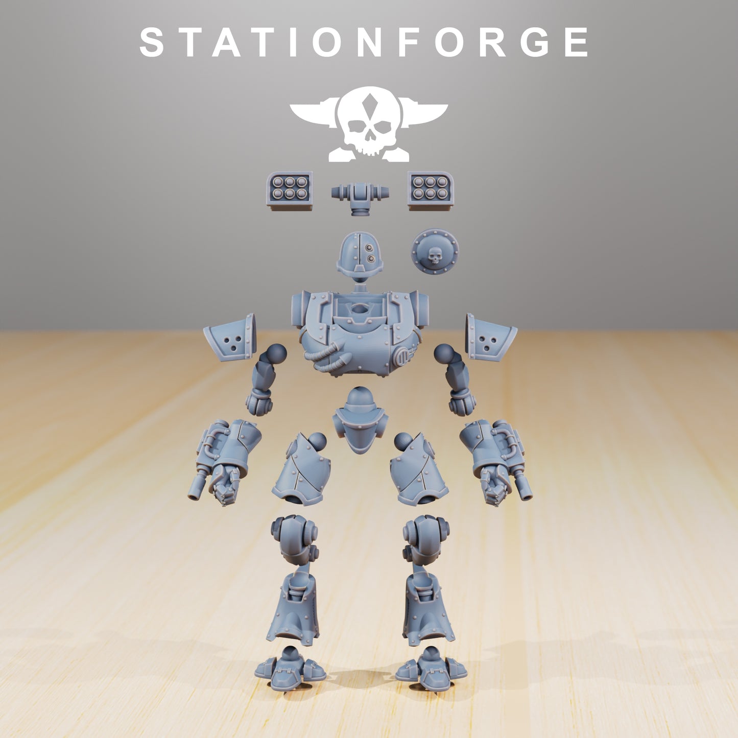 Photo du produit 28mm Tabletop Minis Stationforge: Exutars