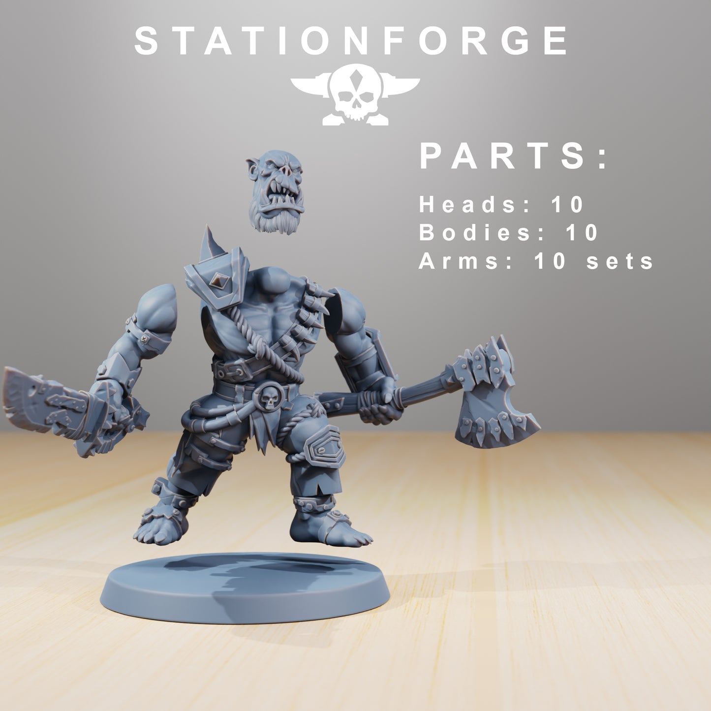Photo du produit 28mm Tabletop Minis Stationforge: Strappaz
