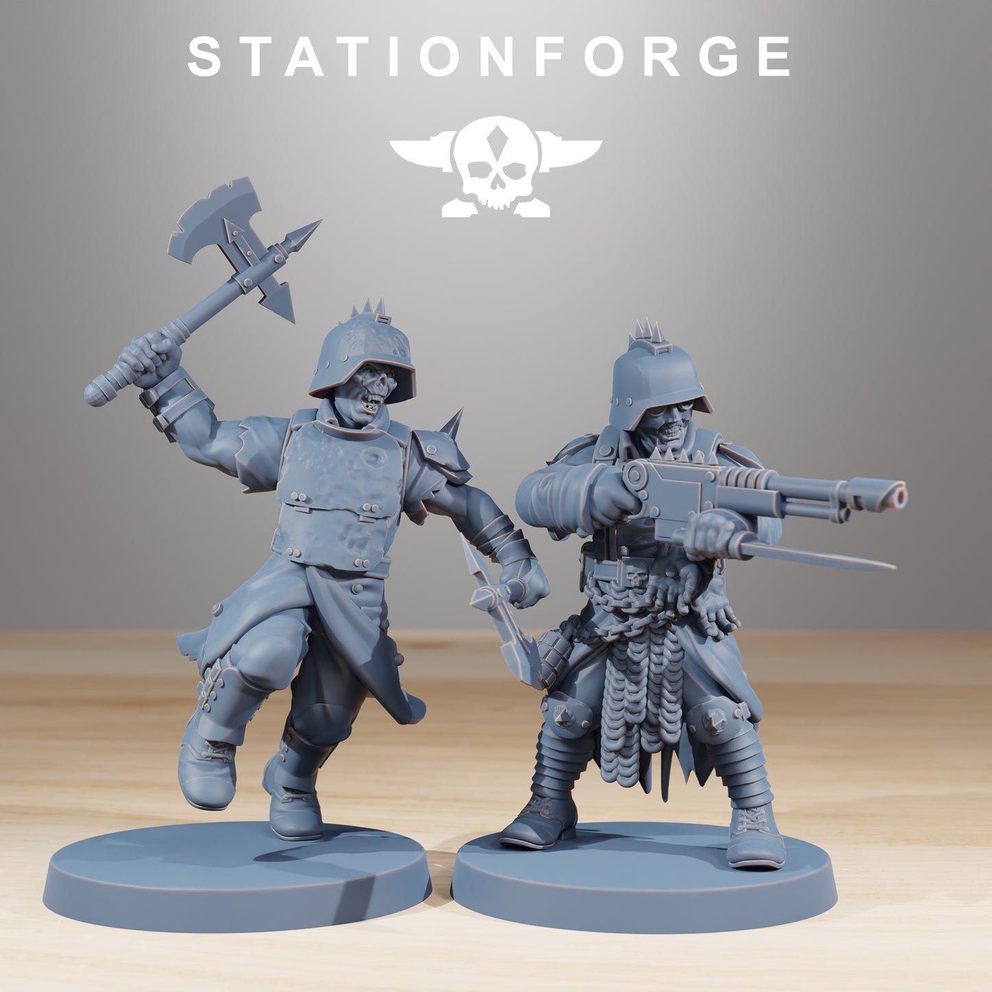 Photo du produit Minis Tabletop 28mm Stationforge : Garde Corrompue